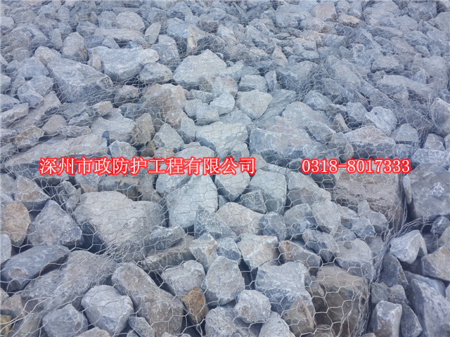 賓格石籠網(wǎng)填充料施工